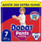 Dodot Activity Pants, Größe 7 (17 + kg), 87 Windeln, mit 360-Grad-Passform, auslaufsicher, extra weich