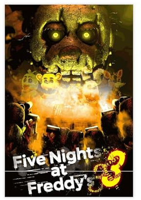 Five Nights at Freddy's Poster 14 Leinwand Poster Wandkunst Dekor Druck Bild Gemälde für Wohnzimmer Schlafzimmer Dekoration ungerahmt 30 x 45 cm