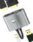 USB C auf HDMI VGA USB Type-C 4in1 Hub für Apple iPhone15 Pro Max für iPad Macbook Dockingstation Dual Monitor Adapter für TV Display Port Ladegerät Kabel Splitter Laptop Extender Kompatibel für
