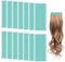 XdealCozyxc 336PCS Double Sided Tape Hair Extensions Glue Strips, Wig Glue Strips, 4×0.8cm（24×14）