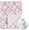 CREVENT 75cmX100cm Niedliche kuschelige Flauschige warme Babydecke für Mädchen Kleinkinder Bettwäsche/Kinderbett/Kinderwagen, Baby Dusche Geburtstag Neugeborenes Geschenk - Wildflower