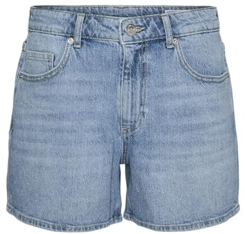 VERO Moda Damen Shorts Vmtess Mr Short DNM Shorts Mix Ga Noos