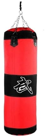 Boxsack Stehend Bodybuilding, ungefülltes Boxen, hängendes Stanzen, Sandsackbox, Kickboxen, Kampfsport, Kampf, Karate, Fitness, Schlagtraining, Sandsack Boxsack Erwachsene(100cm)