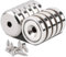 Aenienoe 10Stück Neodym Magnete 25mm Magnete Extra Stark mit Loch 30KG Kraft Topfmagnet Rund Magnet zum Anschrauben Schrauben