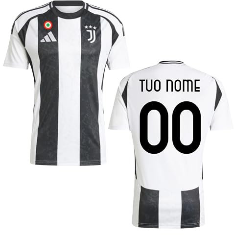adidas Maglia Juve Home Ufficiale Adulto Bambino Personalizzabile