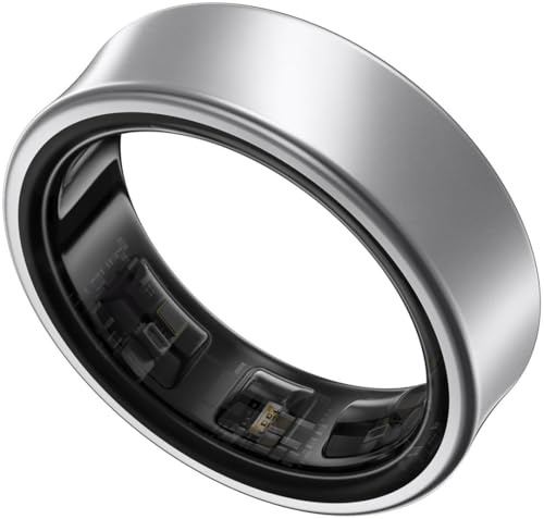 Samsung Galaxy Ring smart ring, Titanium Silver, storlek 15