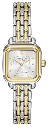 kate spade new york Gracie Square Women's Watch with Stainless Steel Bracelet or Leather Band