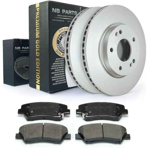NB PARTS Bremsscheiben belüftet 280 mm Bremsbeläge vorne passend für Hyundai i30 GD Kia Pro Ceed