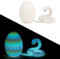 TaimeiMao 3D Gedrucktes Schlangenei, Flexibles Bewegliche Schlange Fidget Toy, 3D Schlange mit Ei, Leuchtend 3D Gedruckte Schlange Spielzeug, 3D Gedruckte Tiere, Kinder Geschenke Spielzeug