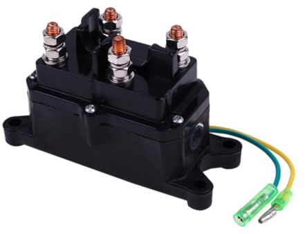 Luxshiny 250a Magnetspulenrelais-schütz Für Ersatzteil Für Atv Utv Lkw Gelände Passform Stabile Leistung Einfache Installation