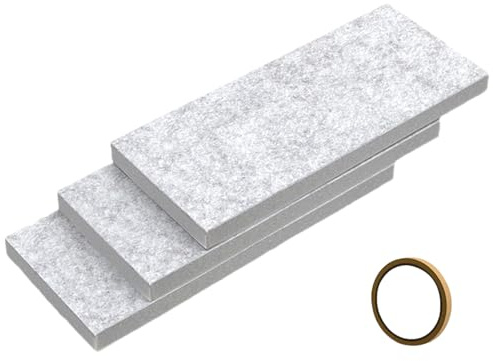 Window Kit, AC Panels, 16.54 inches, Foam Insulation, Felt Foam Boards, Fixing Glue Included, Portable Air Conditioner Fit, for Garage Basement, Bedroom Living Room, Home Cooling