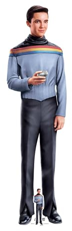 Star Cutouts – SC4820 – Star Trek Wesley Crusher Lifesize Cardboard Cutout 169cm – Wil Wheaton – Star Trek Gift for Fans & Collectors