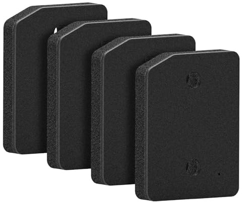 T1 Heat Pump Tumble Dryer Foam Filter 4 Pack, Part 9164761, 207×157×30mm
