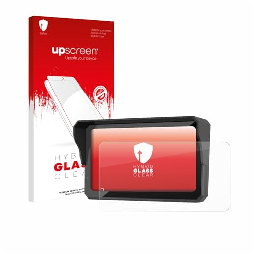 upscreen Schutzglas für Carpuride W602BS | Transparenter Displayschutz Made in Germany Klare 9H Schutzfolie Glas-Folie Montage-Set Anti-Fingerprint
