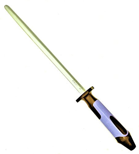 F. DICK Wetzstab, FineCut 2K (Wetzstahl 25 cm I Feinzug I Messerschärfer oval I magnetisiert, verchromt I Made in Germany) 73883250-66