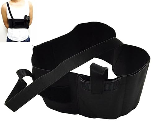 FIRECLUB Tactical Molle Stealth Shoulder Holster Elastic Tactical Waist Underarm Gun Holster for Men and Women Fits Gun Holster Pouch