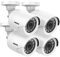 ANNKE 1080P HD Kit Caméra de Surveillance,4 Caméra Bullet Extérieure 2.0MP Haute Définition intérieur/extérieur IP66 Waterproof Jour/Nuit avec Filtre IR-Cut pour Une Vision Super Nocturne