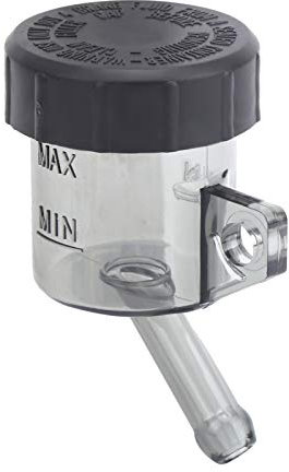 Coppa Olio Freno Moto Universale Yctze, Coppa Olio Serbatoio Liquido Freno Posteriore/Anteriore Trasparente Fumè