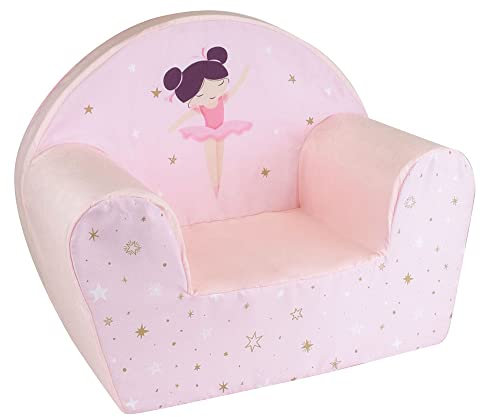 FUN HOUSE 713211 Danseuse Ballerine Fauteuil Club Origine France Garantie pour Enfant L.52 x P.33 x H.42 cm