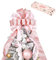CRTWDMAN Christmas Tree Topper Bow with Streamers,48x13 Inches Large Toppers Bow for Xmas Home Decor,Rose Gold Polyester Decorative Bow for Christmas Decoration (Rose Gold)