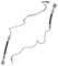 ATEC Germany 2x Bremsschlauch hinten Kompatibel mit SEAT CORDOBA (6L2), IBIZA III (6L1), SKODA FABIA 2 (545) (542), FABIA 1 (6Y3) (6Y5)6Y2), VW POLO (9N_, 9A_)