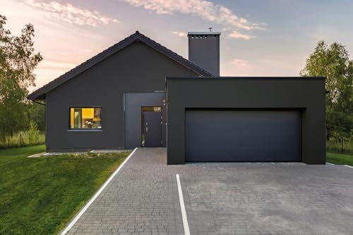 20 Litres - Smooth Acrylic Masonry Paint - Colours (Anthracite Grey)