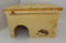 Holzdeko-Ma Igelhaus Igelhotel Igelhütte Futterhaus für Igel Igelfutterhaus Natur 2X wetterfest imprägniert ohne Boden mit Rattenklappe (Ink)