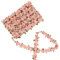 5 Yards Spitzenband Florale Spitzenborte Blumenband Rose Borten und Bänder zum Nähen Paspelband zum Nähen Stickerei Zierband zum Nähen für Stoffdekoration Nähen Basteln Vorhänge Kleidung(520 cm)
