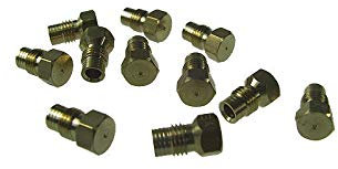 Kit injecteurs gaz butane 91963348 pour Cuisinière CANDY, HOOVER, IBERNA, ROSIERES