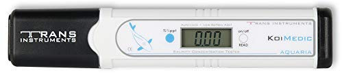 Trans Instruments Koi Company Koi Medic - Medidor de sal electrónico (0,00 a 1,00%, precisión absoluta ± 0,03%)