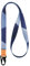 HEZEN Coole Lanyard für Schlüssel, Halsriemen Schlüsselbund für Frauen, Lanyard Logo für Männer, ID Lanyard (Q Dunkelblau)
