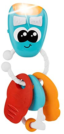 Chicco 00011163000680 Trillino mit 3 Schlüsseln, Zweisprachige elektronische Schlüssel, S