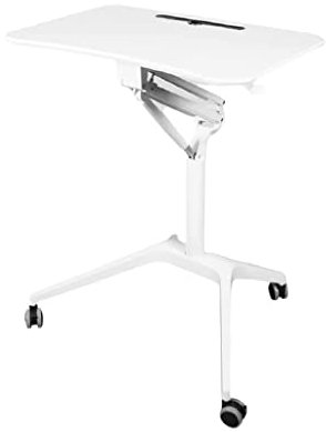 BNNP Mesa de Ordenador Mesa móvil para Cama, Mesa móvil de Altura Ajustable para Ordenador portátil, sofá de Hospital, Mesa Auxiliar para Dormitorio, Escritorio de pie para Instructor