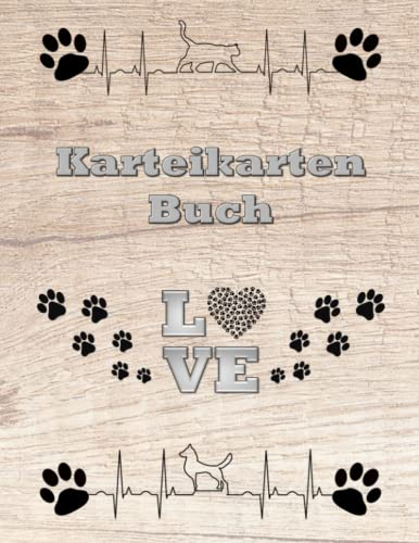 Karteikarten Buch Tierarzt Mobiler Tierheilpraktiker Karteikartenbuch Landtierarzt Tierphysiotherapeut Praxis Tierarzthelferin Veterinär ... Tierklinik Tiermedizin Tiertherapeut Holz
