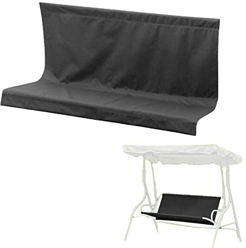 Ersatzbezug für Hollywoodschaukel aus 600D Oxford-Gewebe, wasserdicht, Ersatzdach für Schaukel i Freien, UV/Regen, für Hollywoodschaukel 2- und 3-Sitzer