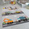 Paco Home Kinderteppich Teppich Kinderzimmer Spielteppich Junge Mädchen Modern rutschfest, Grösse:240x340 cm, Farbe:Grau 2