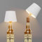 K-Bright Lampada per Bottiglia Ricaricabile, 2PCS Touch Senza Fili Con Batteria 5200 mAh, per Interni ed Esterni, IP54, 3000K, Bianco
