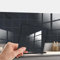 WALPLUS Tile Stickers for Kitchen 15x15cm(6) Self Adhesive Wall Removable Tiles Transfers for Kitchen Sticky Back Denim Blue Stick on Kitchen Bathroom Renovation 24 PCS