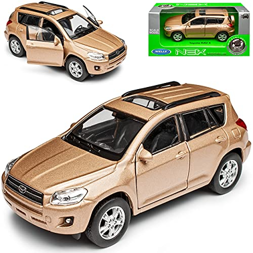 Welly T*o*y*o*t*a RAV4 SUV Gold CA30W 2006-2013 ca 1/43 1/36-1/46 Modell Auto