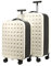 20-Zoll Hartschalenkoffer (56 × 35 × 23 cm) mit 4 Rollen, TSA-Schloss, Erweiterbar, Robustes ABS+PC Material, Beige – Geräumiger Innenraum & Praktische Fächer für Reisen