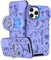 VincitoreModa for iPhone 11 Pro Max Case - [2in1] Cute Girls Women Flower Compatible with MagSafe Ring Stand Girly Slide Camera Cover Pretty Design for Apple for iPhone 11 Pro Max Phone Case 6.7