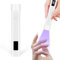 LOPHE Lampe UV Ongles Gel, Mini Lampe à Ongles LED UV 3W Petite Lampe UV Ongles Gel USB Portable Lampe UV Ongles Gel Lampe Sèche-Ongles de Salon Parfait pour Toutes les Gels, Blanc