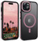 YINLAI für iPhone 15 Plus Hülle Kompatibel mit Magsafe,Handyhülle iPhone 15 Plus Magnetisch Case Schlank Slim Translucent Matte Stoßfeste Schutzhülle für iPhone 15 Plus 6,7 Zoll,Schwarz/Rosa