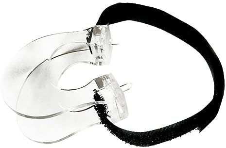 Geigenbogen Korrekturwerkzeug 4/4 mit Führungshilfe für Anfänger | Kunststoff, Leicht und Kleiner Format, mit Fastener Tape, für Übung und Gigbag