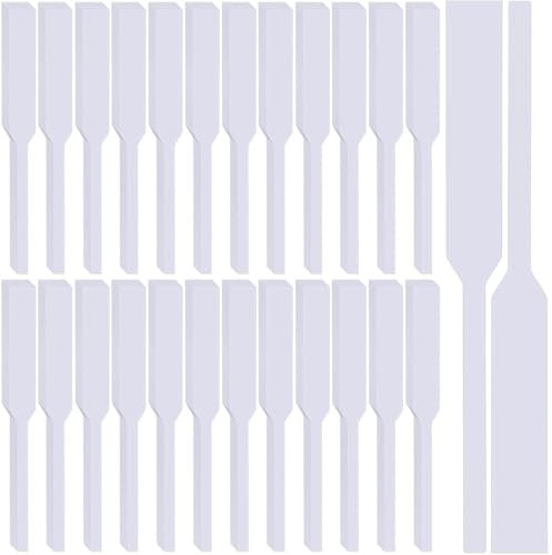 HAOWANWW 1000 Stück Parfüm Teststreifen, Aromatherapie Duft Tester Papier, Duftstreifen Parfümtester Papier Parfümtester Papier Papier zum Testen von Parfümen und ätherischen Ölen Weiße