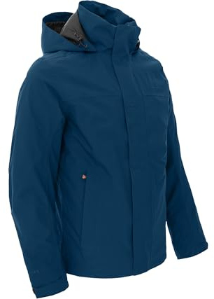 Bergson KAJAANI 3in1 Doppeljacke | Herren Regenjacke - Premium Herren 3in1 Doppeljacke mit herauszippbarer Stepp-Innenjacke, Normalgrößen, 100% wasserdicht (20.000 mm Wassersäule) & verschweißte Näht