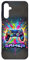 FunKaz Coque pour Samsung Galaxy M14-5G et F14-5G - Gamer Manette de Jeu Fond Multicolore - Coque Noire TPU