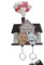 Porte-Clés Mural Pour Couple | Porte-Clés Couple assorti pour Entrée - Support Magnétique avec Pendentifs pour Sac à Dos et Décor d'Entrée Maison Appartement