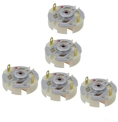 DEMULAX For RS550 Motor Brush Replacement 5PC Set, for Coal Broom Holders, Compatible with HC683LG Car Carbon Brush Holder