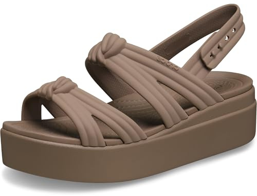 Crocs Women's Brooklyn Knot Low WedgeWedge Sandal